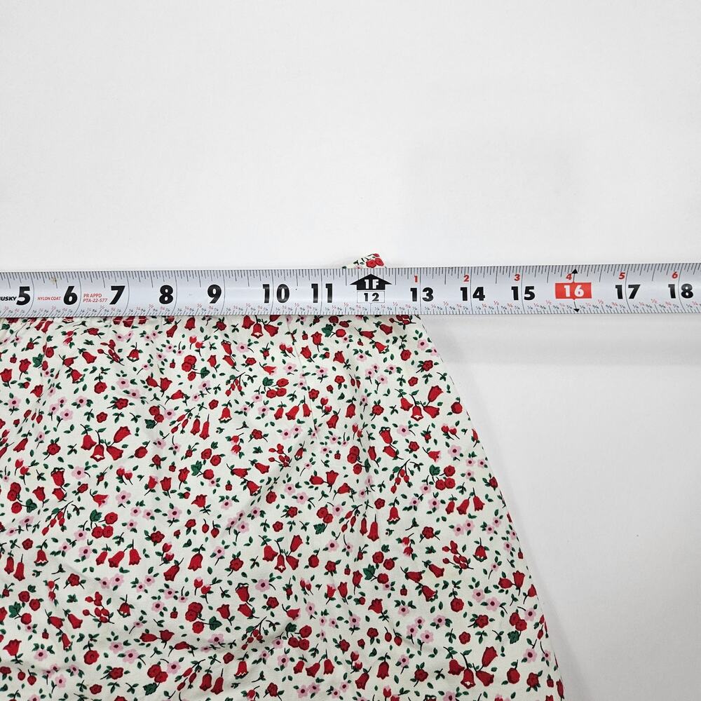 Y2k Euro Mini Skirt Floral Phard Coquette Cottagecore - Size Small - Picture 6 of 6